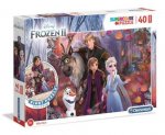 Clementoni Puzzle Supercolor Frozen II Floor / 40 dílků