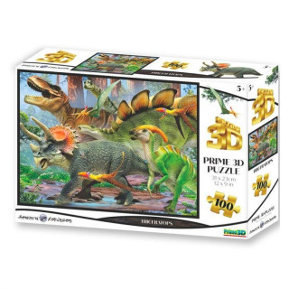 Puzzle 3D - Triceratops / 100 dďż˝lkďż˝