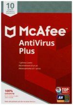 McAfee AntiVirus Plus 10 Device 2021 (Code in a Box)