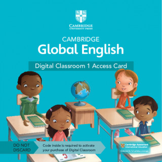 Cambridge Global English Digital Classroom 1 Access Card (1 Year Site Licence)