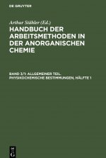 Allgemeiner Teil. Physikochemische Bestimmungen, Halfte 1