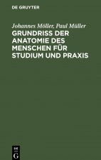 Grundriss Der Anatomie Des Menschen Fur Studium Und Praxis