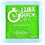 Razítkovací polštářek IZINK Quick Dry rychleschnoucí - zelený