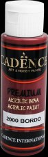 Akrylová barva Cadence Premium - vínová / 70 ml