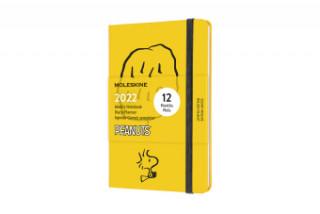 Moleskine Ltd. Ed. Peanuts 2022 12-Month Weekly Pocket Hardcover Notebook
