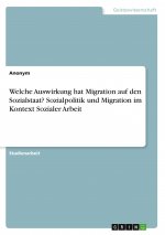Welche Auswirkung hat Migration auf den Sozialstaat? Sozialpolitik und Migration im Kontext Sozialer Arbeit