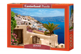 Puzzle 2000 Santorini Grecja C-200672-2