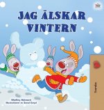 I Love Winter (Swedish Book for Kids)