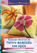 Realizar motivos de fieltro modelable con aguja