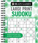 Brain Games - Large Print Sudoku (Swirls)