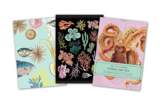 Art of Nature: Under the Sea Sewn Notebook Collection