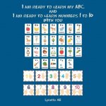 I Am Ready to Learn My Abc and I Am Ready to Learn Numbers 1 to 10 with You