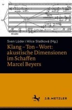 Klang - Ton - Wort: Akustische Dimensionen Im Schaffen Marcel Beyers