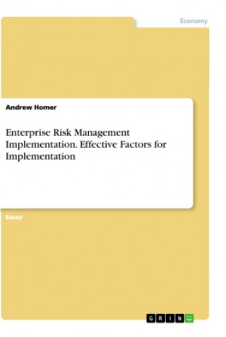 Enterprise Risk Management Implementation. Effective Factors for Implementation