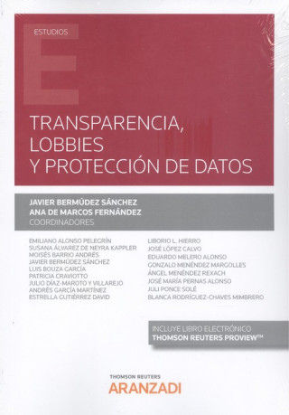 Transparencia, lobbies y protección de datos