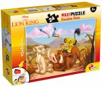 Puzzle dwustronne maxi Król Lew 24
