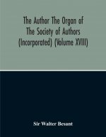 Author The Organ Of The Society Of Authors (Incorporated)
