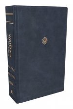 Niv, the Woman's Study Bible, Leathersoft, Blue, Full-Color, Thumb Indexed: Receiving God's Truth for Balance, Hope, and Transformation