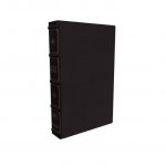 KJV, Large Print Verse-by-Verse Reference Bible, Maclaren Series, Leathersoft, Black, Comfort Print