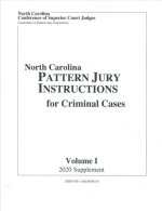 June 2020 Supplement to North Carolina Pattern Jury Instructions for Criminal Cases