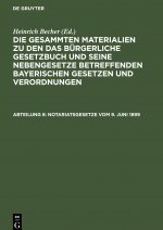 Notariatsgesetze Vom 9. Juni 1899