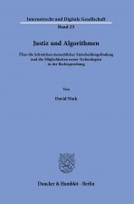 Justiz und Algorithmen.