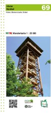 Höxter Nordteil 1:25.000 Blatt 69 NRW Wanderkarte