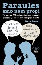 Paraules amb nom propi. L'origen de 260 mots derivats de noms de persones, poble