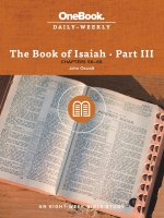 Book of Isaiah-Part III