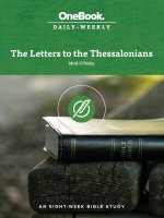 Letters to the Thessalonians