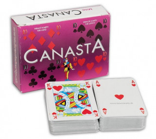 Canasta mini hracie karty 108 listorv / Canasta mini hracďż˝ karty 108 listďż˝