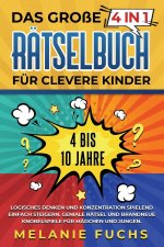 grosse 4 in 1 Ratselbuch fur clevere Kinder