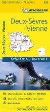 Deux-Sevres, Vienne - Michelin Local Map 322