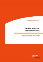 Charakter totalitarer Herrschaftsformen. Psychogramme des Boesen