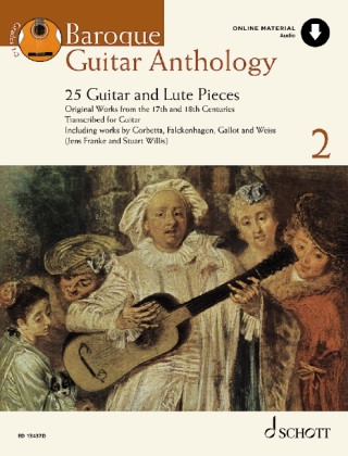 Baroque Guitar Anthology, Vol. 2: 25 Guitar and Lute Pieces with a CD of Performances