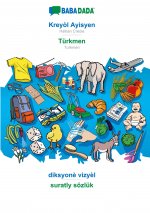 BABADADA, Kreyol Ayisyen - Turkmen, diksyone vizyel - suratly soezluk
