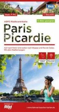 ADFC-Radtourenkarte F-PIC Paris Picardie 1:150.000, reiß- und wetterfest, E-Bike geeignet, GPS-Tracks Download
