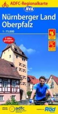 ADFC-Regionalkarte Nürnberger Land/ Oberpfalz, 1:75.000, mit Tagestourenvorschlägen, reiß- und wetterfest, E-Bike-geeignet, GPS-Tracks Download