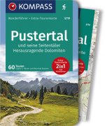 KOMPASS Wanderführer Pustertal und seine Seitentäler, Herausragende Dolomiten, 60 Touren
