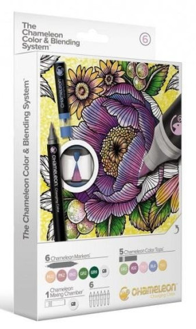 Set Chameleon Color & Blending System 06 / Kvďż˝tinovďż˝ tďż˝ny