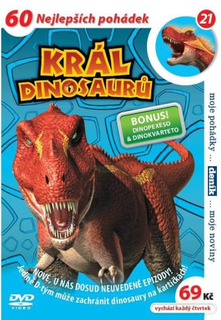 Král dinosaurů 21 - DVD pošeta
