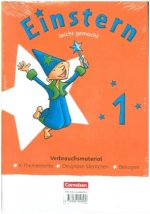 Einstern Mathematik 01 Leicht gemacht. Themenhefte 1-4. Diagnoseheft und Kartonbeilagen im Pake