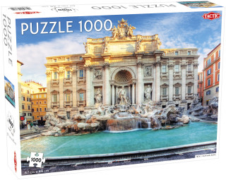 Puzzle Fontanna di Trevi - Rzym 1000