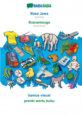 BABADADA, Basa Jawa - Sranantongo, kamus visual - prenki wortu buku