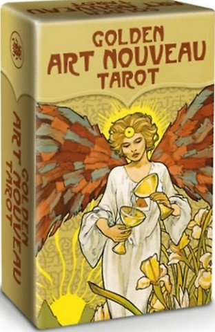 Golden Art Nouveau Tarot - Mini Tarot