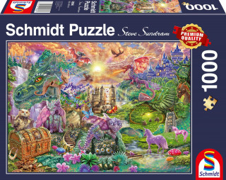 Verzaubertes Drachenland Puzzle 1.000 Teile
