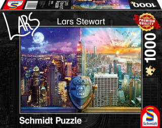New York, Night and Day Puzzle 1.000 Teile