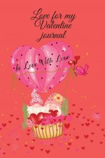Love for my Valentine journal