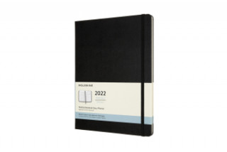 Moleskine 2022 12-Month Monthly Extra Large Hardcover Notebook