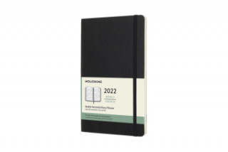 Moleskine 2022 12-Month Weekly Large Softcover Horizontal Notebook
